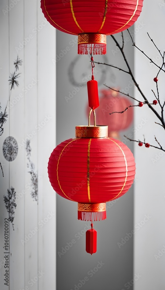 Fototapeta premium Chinese New Year Background