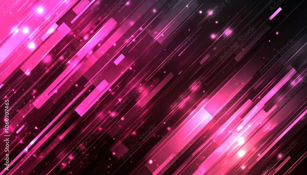 Vibrant pink background with abstract streaks, ideal for modern designs Vibrant pink background with abstract streaks, ideal for modern designs
