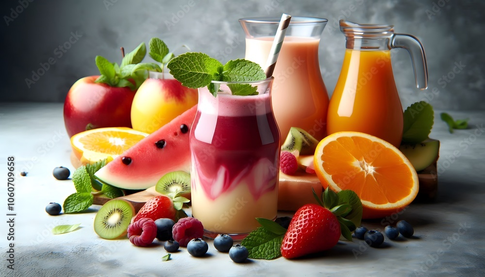 Fresh fruit juice Fresh fruit juice