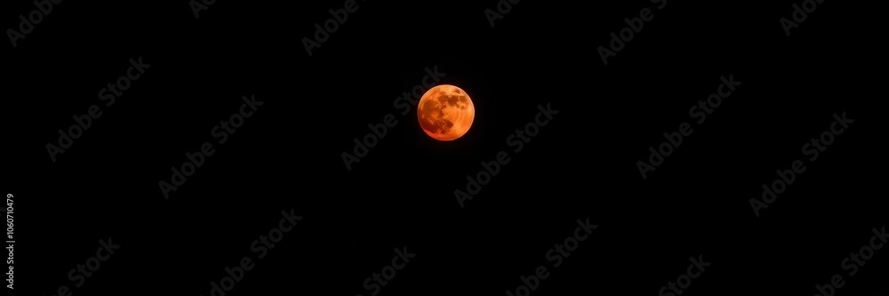 A striking image of a deep red moon against a dark sky, casting an eerie and mysterious glow over the landscape, lunar eclipse, cosmic A striking image of a deep red moon against a dark sky, casting an eerie and mysterious glow over the landscape, lunar eclipse, cosmic