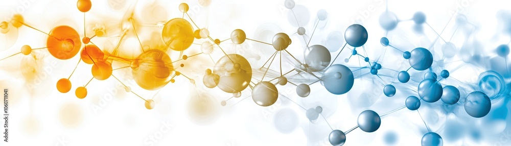 Abstract Molecule Structure. Abstract Molecule Structure.