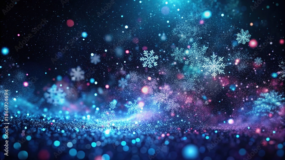Soft snow particles gently float in slow motion, set against a dark background, creating an enchanting atmosphere captured in breathtaking 4K high-definition imagery. Soft snow particles gently float in slow motion, set against a dark background, creating an enchanting atmosphere captured in breathtaking 4K high-definition imagery.