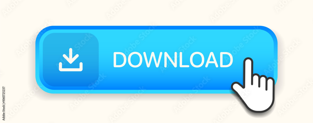 3D download button icon. Upload icon. Down arrow bottom side symbol. Click here button. Save cloud icon push button for UI UX, website, mobile application. 3D download button icon. Upload icon. Down arrow bottom side symbol. Click here button. Save cloud icon push button for UI UX, website, mobile application.