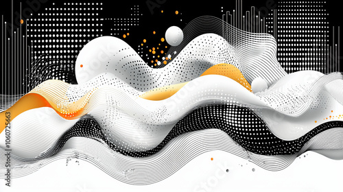 Vivid Spiral Symphony An Abstract Exploration