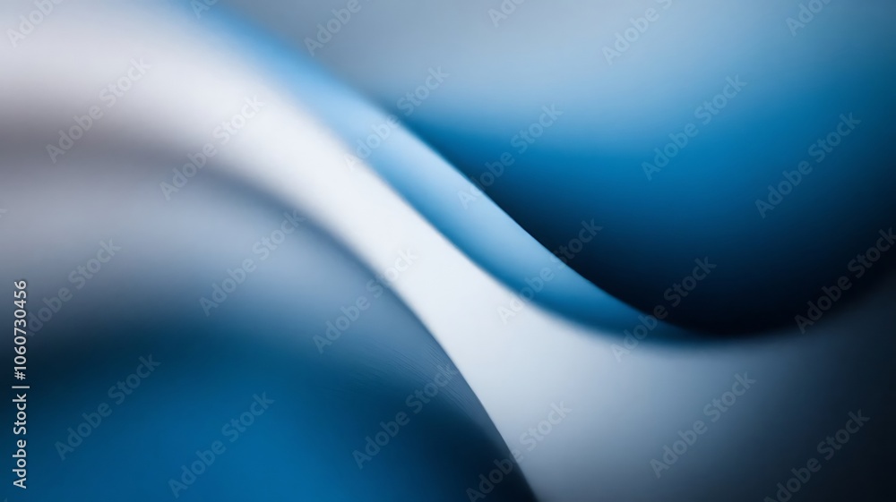 Obraz premium Soft Blurred Abstract Gradient Image with Shades of Blue and White, Creating a Calming and Ethereal Atmosphere