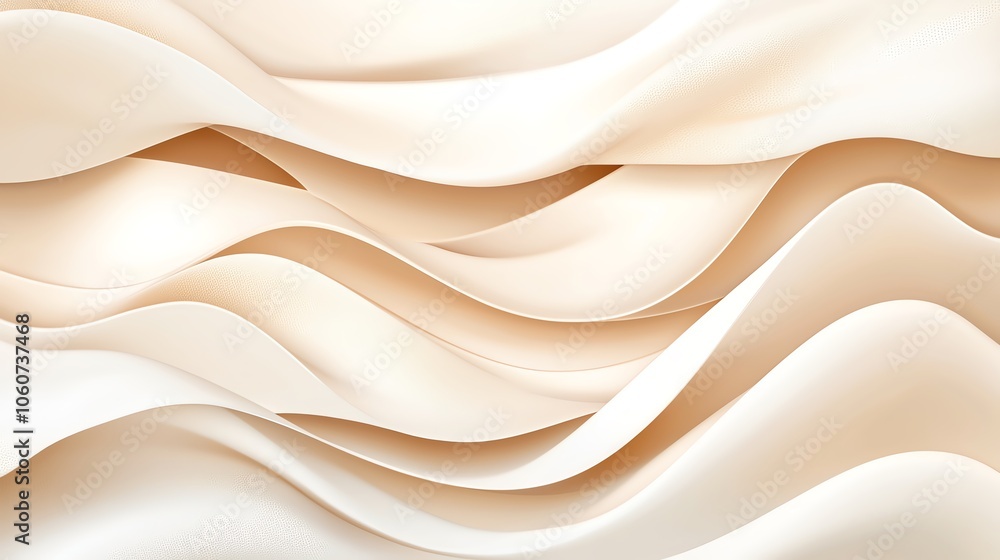 Elegant abstract wave pattern in soft beige tones, perfect for backgrounds or design projects showcasing modern aesthetics. Elegant abstract wave pattern in soft beige tones, perfect for backgrounds or design projects showcasing modern aesthetics.