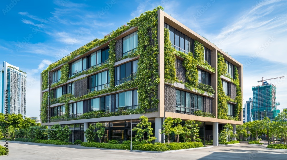 Green building, sustainable architecture and design in urban landscape. explore ecofriendly energyefficient facades. discover modern architectural innovations. Green building, sustainable architecture and design in urban landscape. explore ecofriendly energyefficient facades. discover modern architectural innovations.