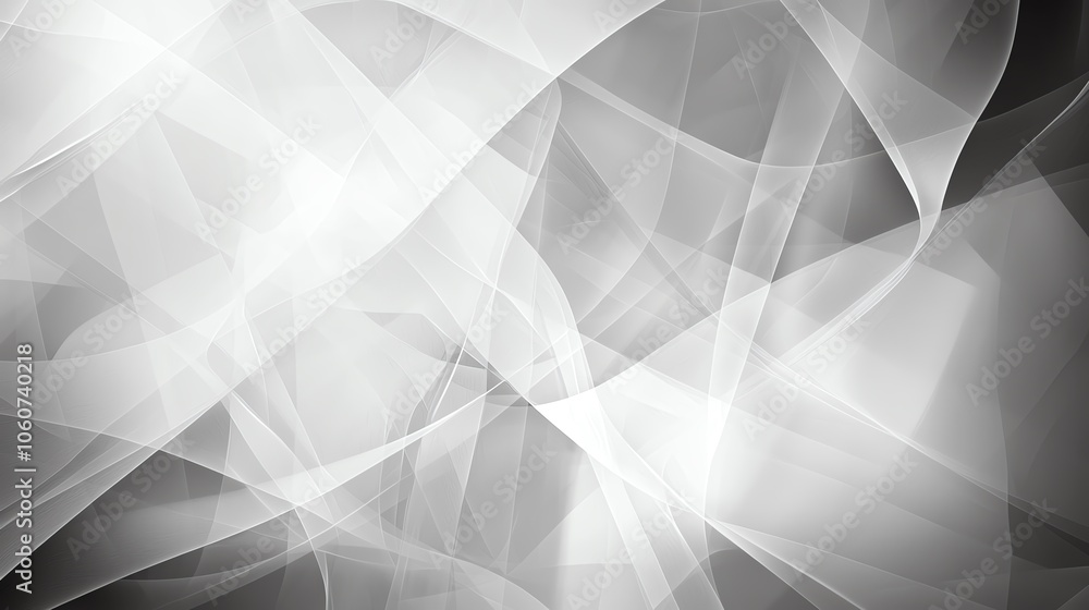 An abstract background featuring flowing lines and soft gradients in shades of white and gray, perfect for various design projects. An abstract background featuring flowing lines and soft gradients in shades of white and gray, perfect for various design projects.