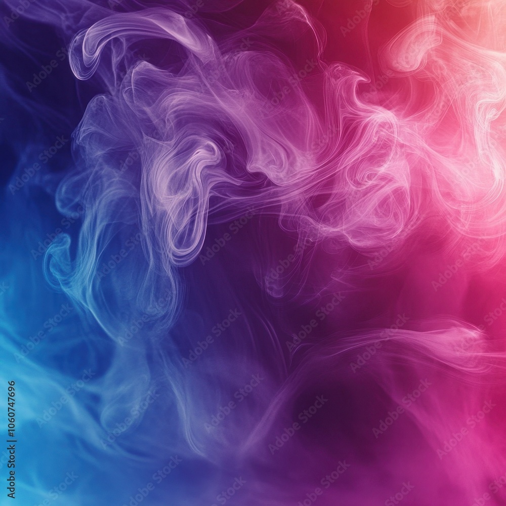 Captivating Colored Mist Swirling in an Ethereal Dance Captivating Colored Mist Swirling in an Ethereal Dance