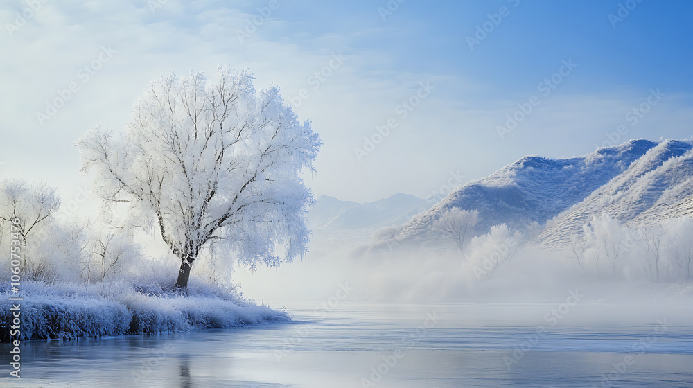 winter scene winter scene