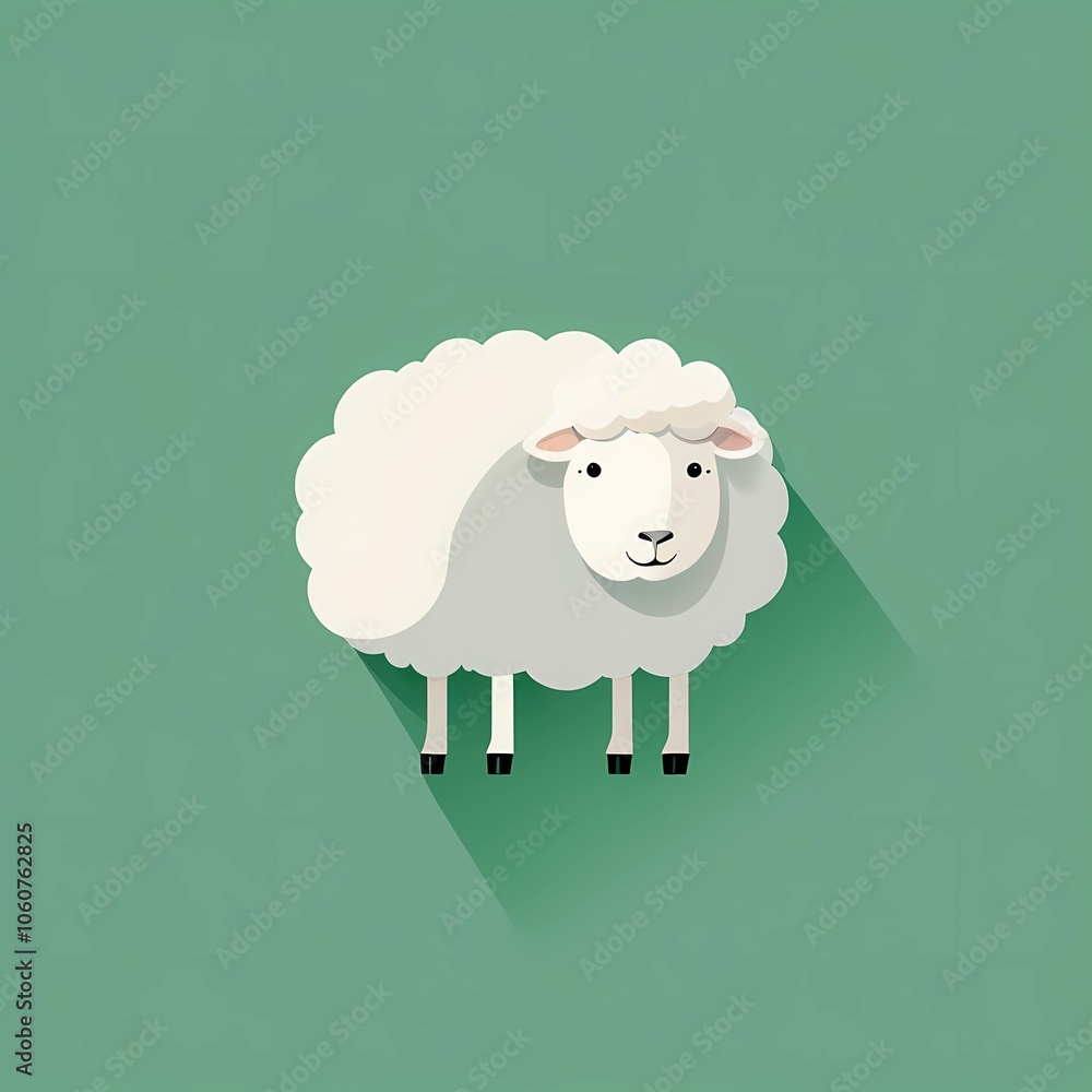 illustration of a sheep illustration of a sheep