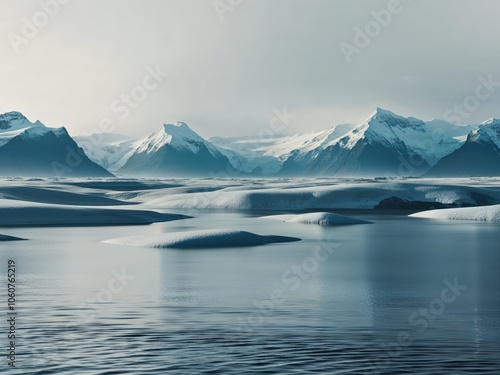 Wallpaper Mural A world transformed by the power of water and forming continents. Torontodigital.ca