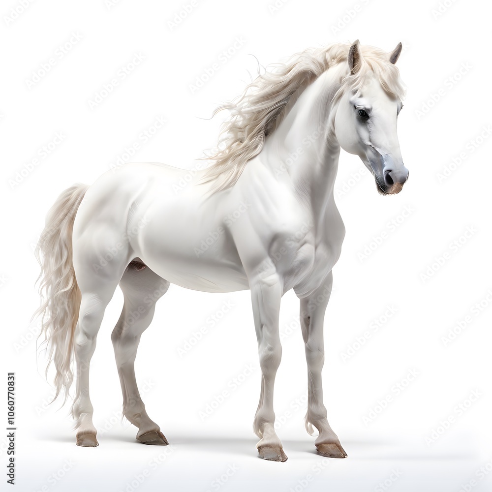 Obraz premium concept painting design object on white background