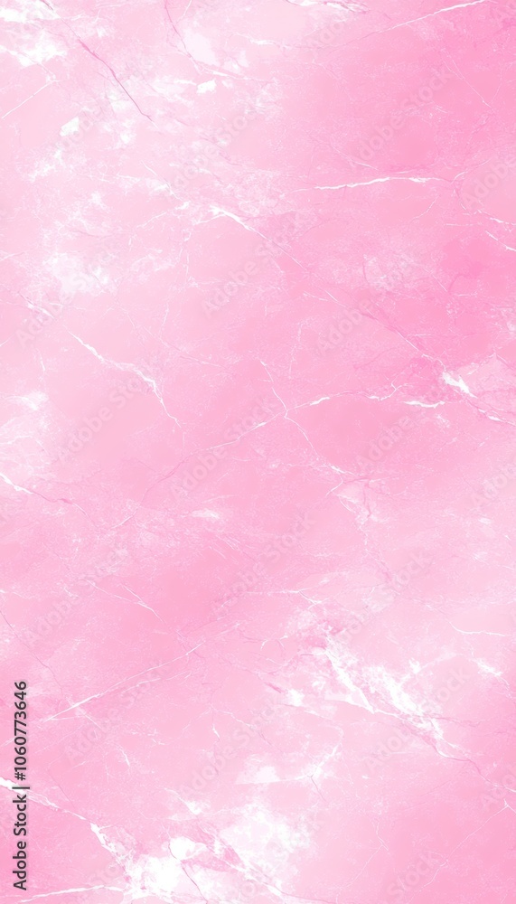 Fototapeta premium Delicate pink marble texture with a subtle white veining.