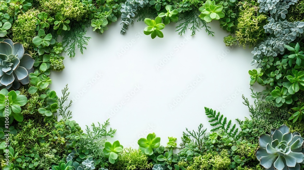 delicate green moss framing a topdown view on a pristine white background evoking tranquility and a connection to nature perfect for minimalist designs or naturalthemed projects delicate green moss framing a topdown view on a pristine white background evoking tranquility and a connection to nature perfect for minimalist designs or naturalthemed projects