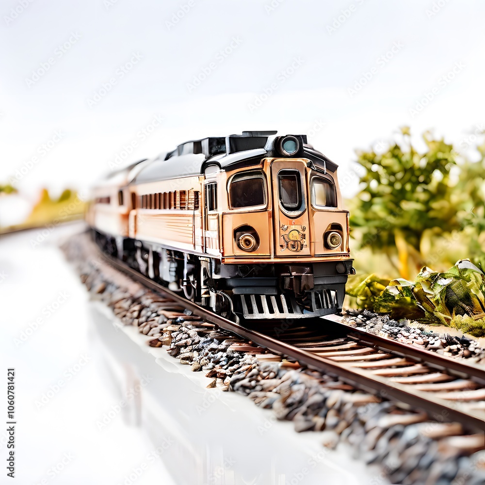 Obraz premium concept painting design object on white background