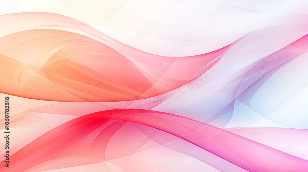 A beautiful abstract background featuring flowing waves in soft pink and orange hues, perfect for artistic designs and presentations. A beautiful abstract background featuring flowing waves in soft pink and orange hues, perfect for artistic designs and presentations.