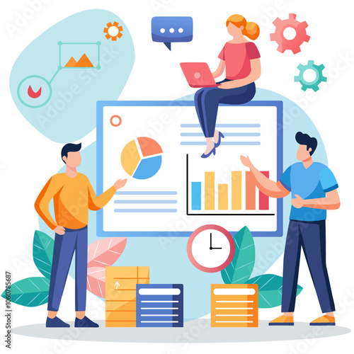 Analyzing growth charts and site stats with data visualization tools