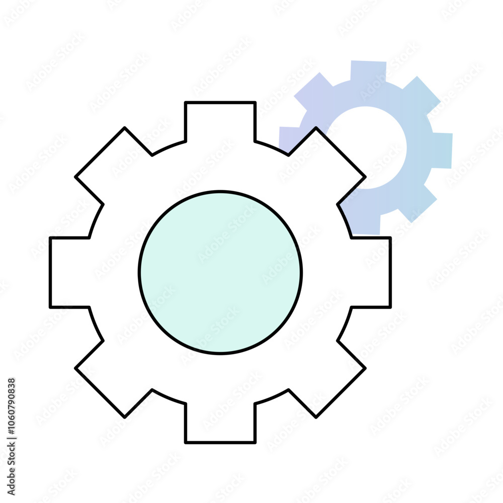 Gear Representing Smooth Operations and Efficiency. Reliability and Process Optimization Gear Representing Smooth Operations and Efficiency. Reliability and Process Optimization