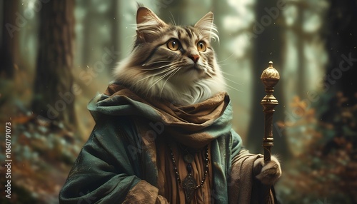 The Feline Sorcerer - Generative AI