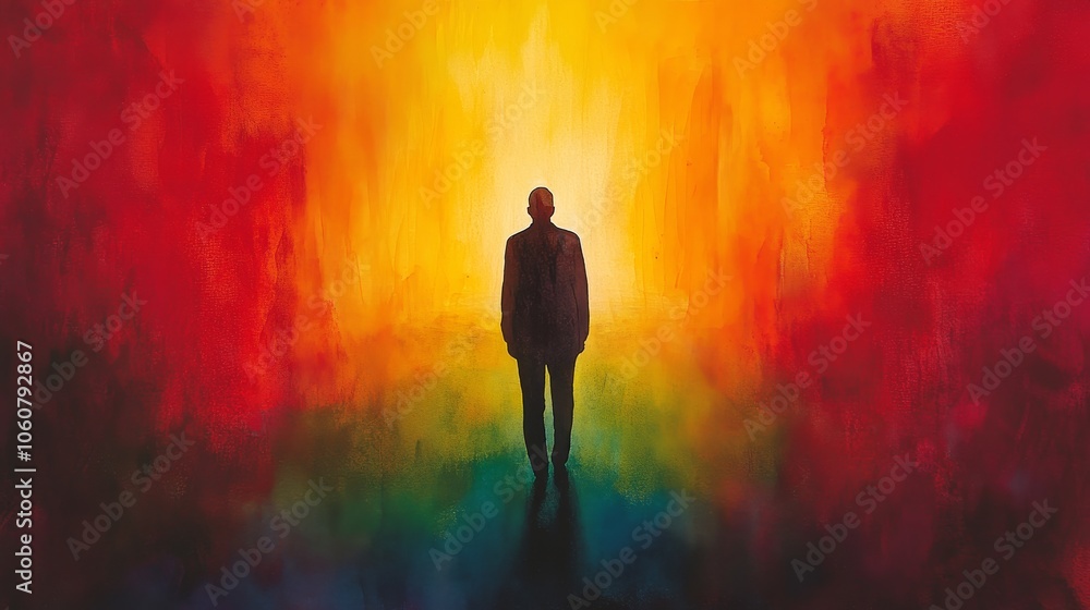 Explore the Depths of Emotion in a Captivating Watercolor Illustration of a Private Space Uplifting the Spirit and Inviting Reflection Explore the Depths of Emotion in a Captivating Watercolor Illustration of a Private Space Uplifting the Spirit and Inviting Reflection
