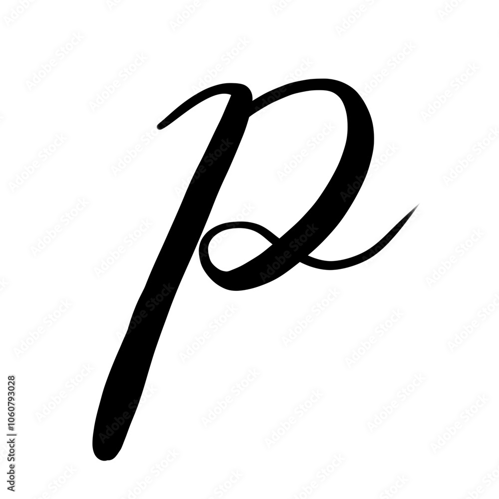 calligraphy P calligraphy P