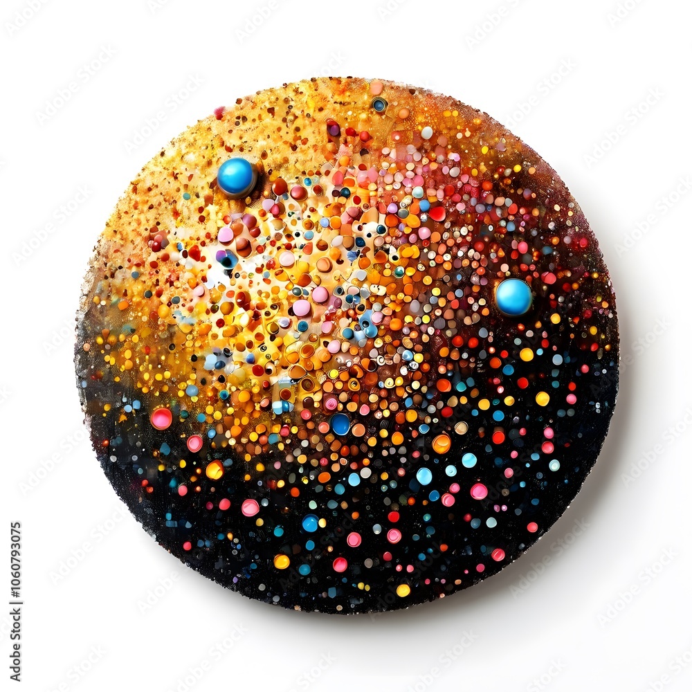 concept painting design object on white background concept painting design object on white background