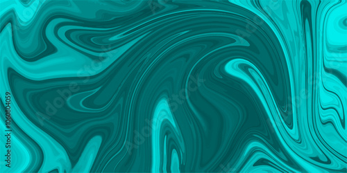 Abstract beautiful blue swirl liquid background. Abstract blue, white swirly wallpaper, wavy pattern texture, aquarelle colors mixing effect abstract backdrop. calm design Marble rock texture blue ink