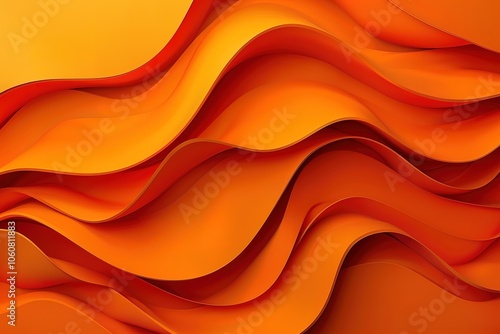 Plain Orange wallpaper. Premium color. Vector illustration.