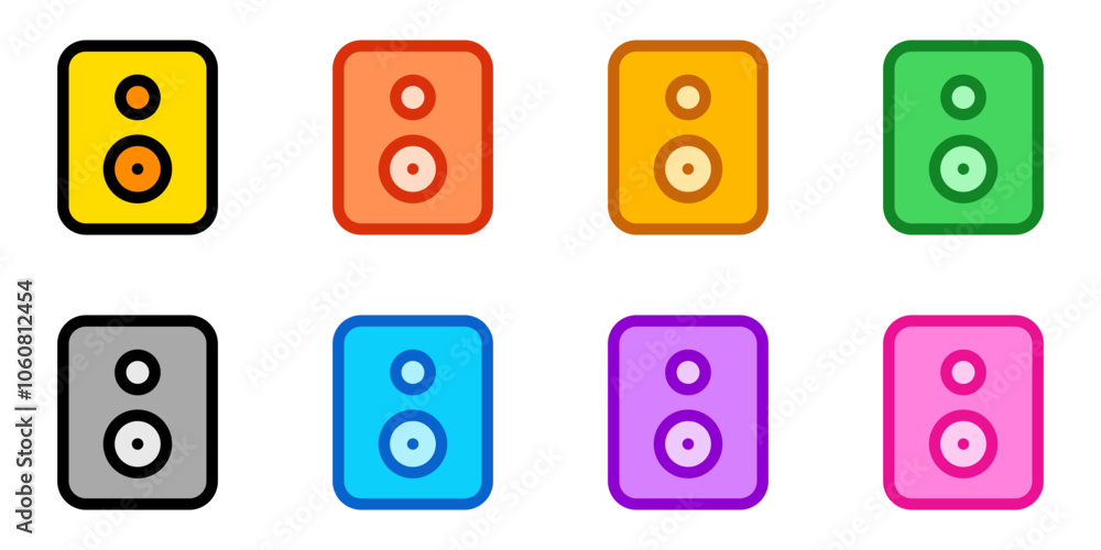 Editable vector loudspeaker amplifier icon. Black, transparent white background. Part of a big icon set family. Perfect for web and app interfaces, presentations, infographics, etc Editable vector loudspeaker amplifier icon. Black, transparent white background. Part of a big icon set family. Perfect for web and app interfaces, presentations, infographics, etc