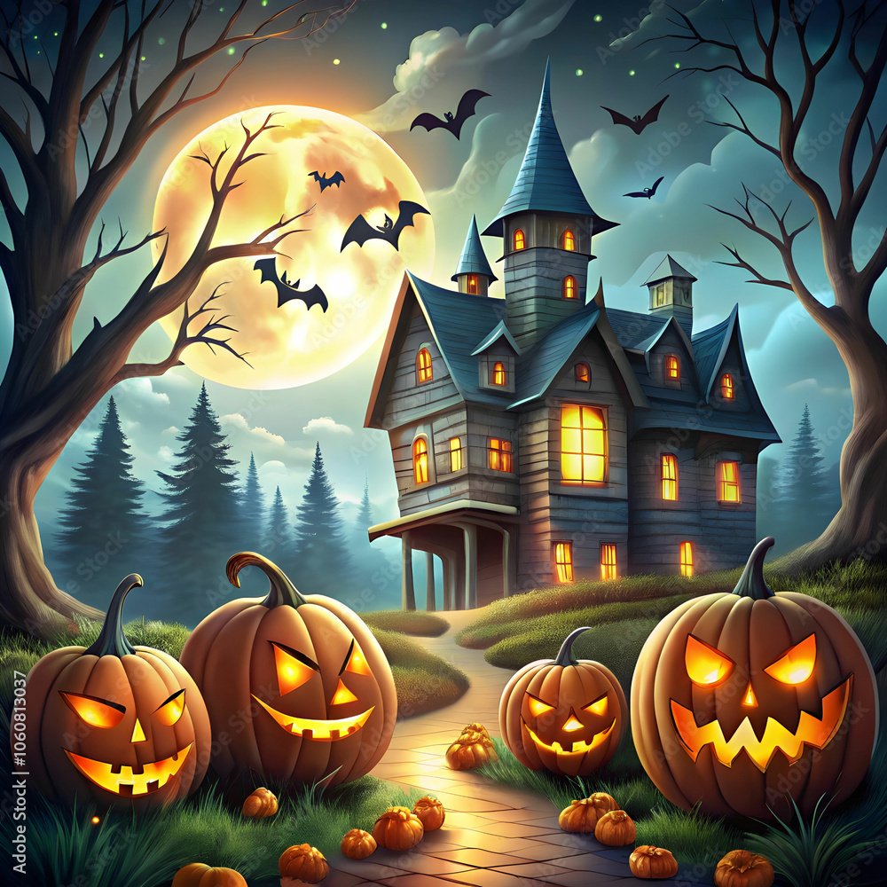Fototapeta premium Halloween year