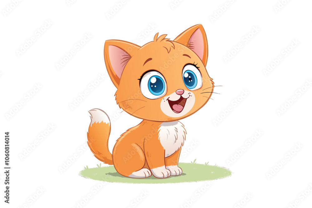happy Cute Cat Illustration 3.eps happy Cute Cat Illustration 3.eps