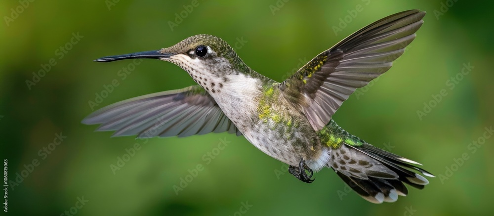 Hummingbird in Flight. Capturing the Beauty and Speed of Nature's Aerobatic Wonder Hummingbird in Flight. Capturing the Beauty and Speed of Nature's Aerobatic Wonder