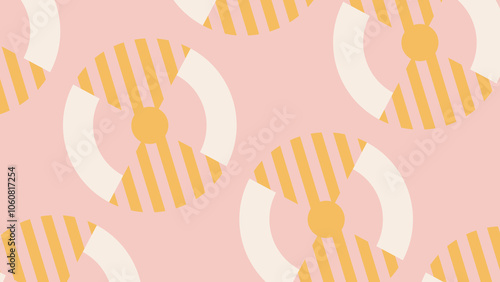 seamless pattern with flowers and butterflies