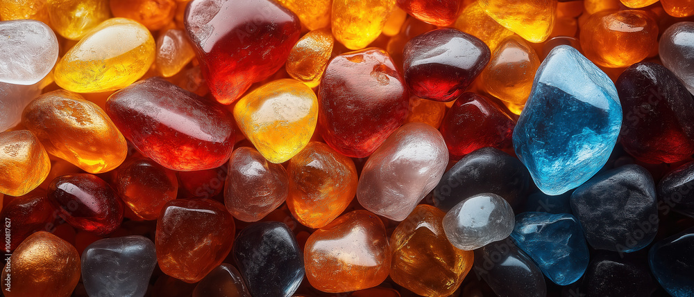 Texture background of colored glass pebbles. Texture background of colored glass pebbles.