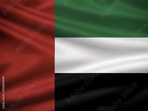 Free Download Selective Focus Of United Arab Emirates' Flag - GFXLoad