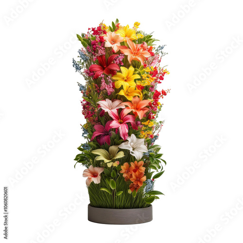bouquet of flowers in a vase