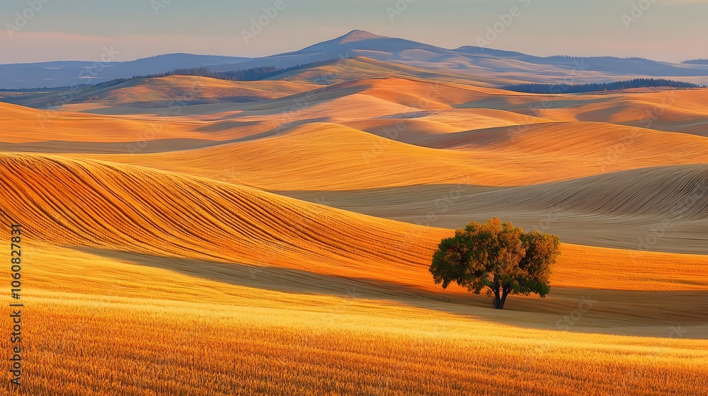 Obraz premium Golden Wheat Fields