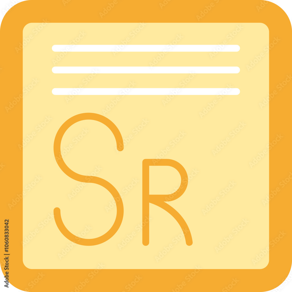 Strontium Icon Strontium Icon