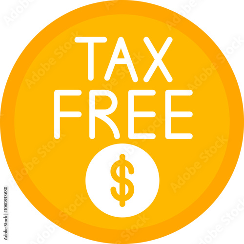 Tax Free Icon