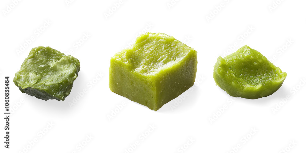 Green Bumpy Fruit with Leaf on a Transparent Background Green Bumpy Fruit with Leaf on a Transparent Background