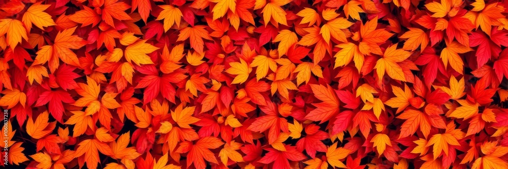 Vibrant autumn leaves in red, orange, and yellow shades creating a stunning fall wallpaper, foliage, seasonal Vibrant autumn leaves in red, orange, and yellow shades creating a stunning fall wallpaper, foliage, seasonal