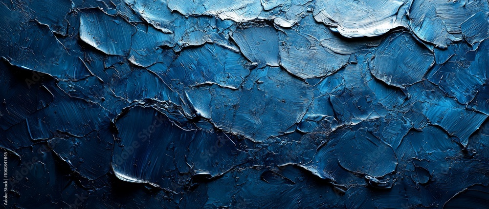 Abstract blue texture resembling ocean waves, showcasing depth and movement. Abstract blue texture resembling ocean waves, showcasing depth and movement.