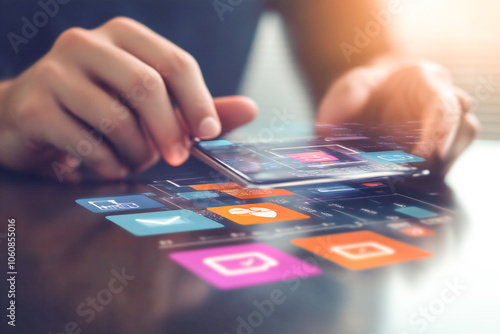 creating an interface for a mobile app