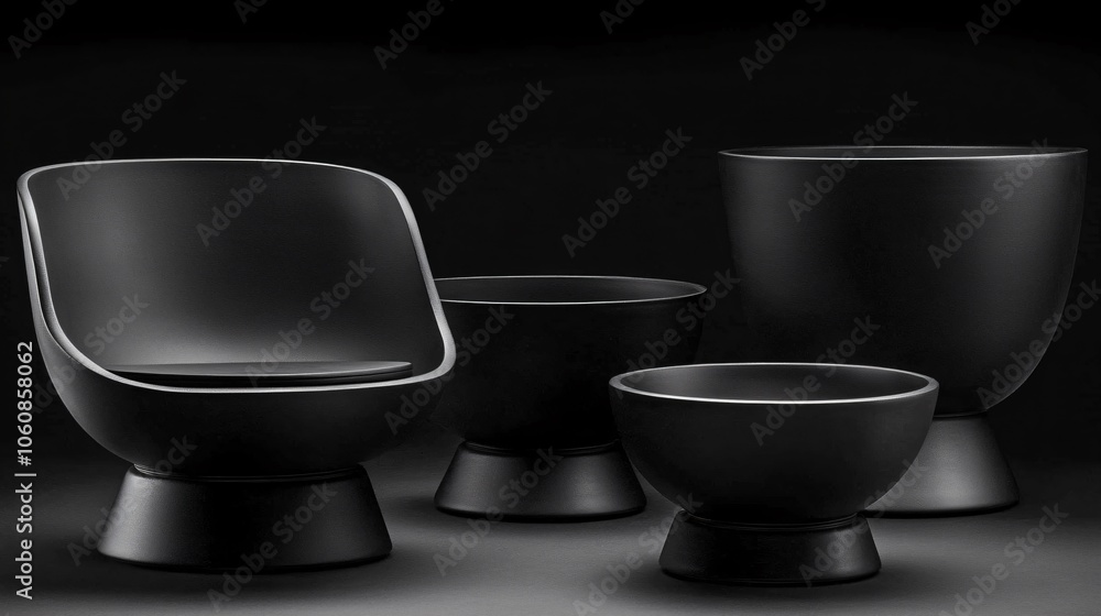 Discover how luxury minimalism elevates modern design with sleek black furniture collections