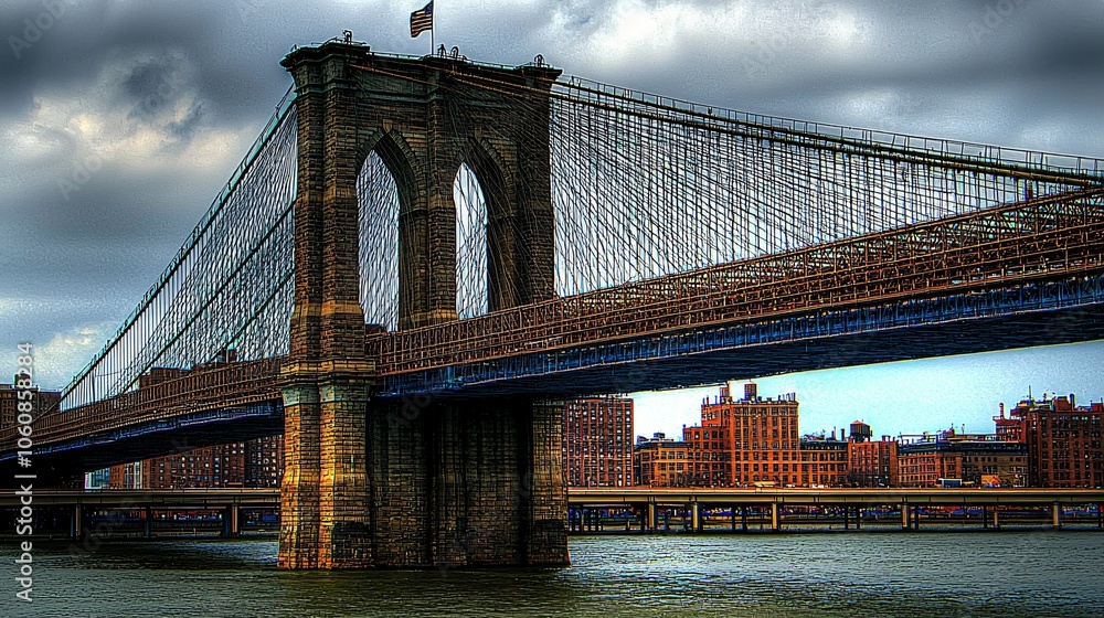 Naklejka premium Capture stunning cityscapes with modern hdr photography techniques and multiple exposure blending