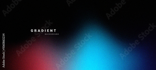 Grainy gradient abstract background with vibrant colors. Vector illustration.	
