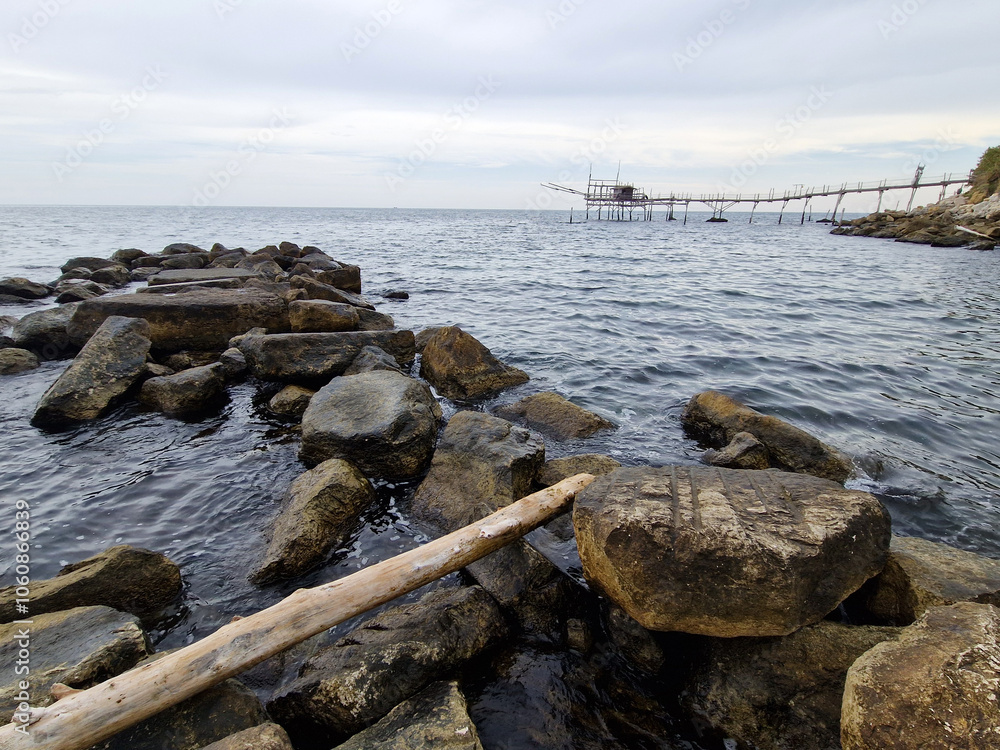 Costa dei Trabocchi, Abruzzo, Italia