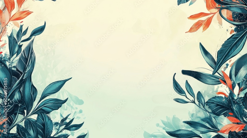 Serene Botanical Sanctuary: A Nature's Embrace Serene Botanical Sanctuary: A Nature's Embrace