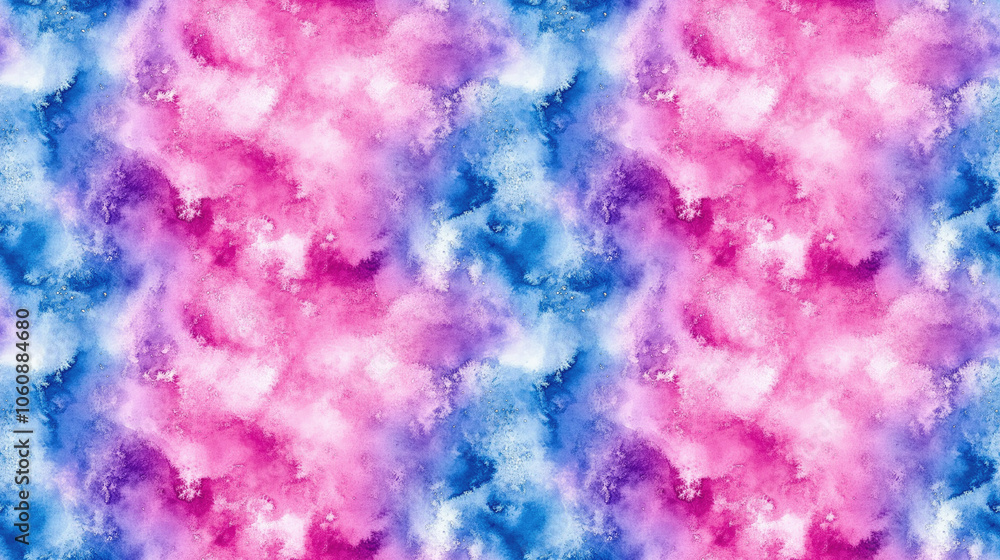 Colorful seamless pattern featuring pink tie dye grunge with watercolor effects ideal for fashion textiles and home decor Colorful seamless pattern featuring pink tie dye grunge with watercolor effects ideal for fashion textiles and home decor